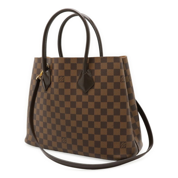 LOUIS VUITTON Damier Kensington Tote Bag Handbag Shoulder - Picture 2 of 9